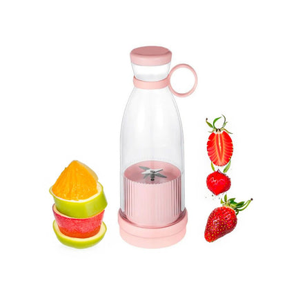 Multi-Functional Mini Juicer 420ml Pink - Gear Up ZA