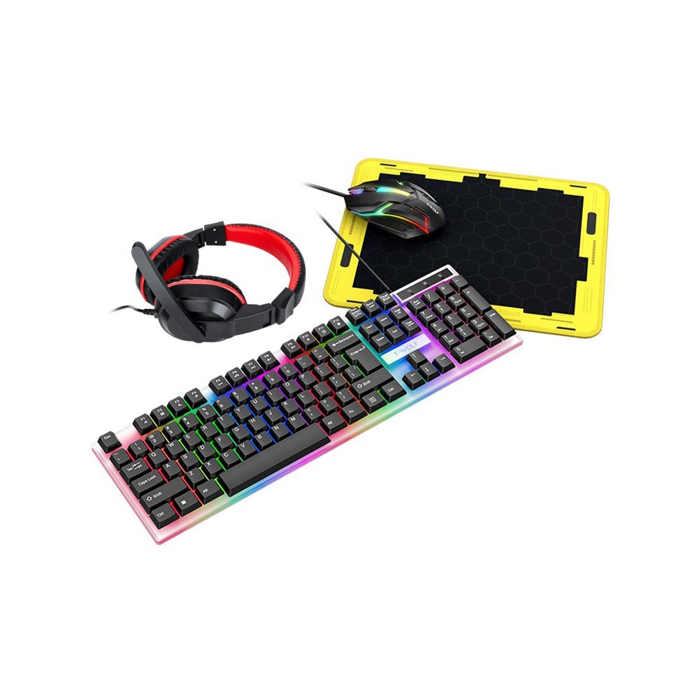 T-Wolf TF240 4-in-1 Gaming Combo - Gear Up ZA