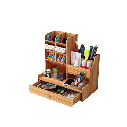 Multifunctional Wooden Desktop Storage Design #2 - Gear Up ZA